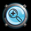 Bouton loupe +
