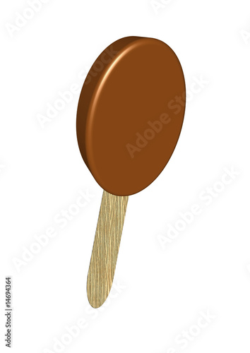 Illustration: Schokoladeneis Schokoladeneis