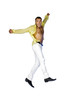 Foto: The man jumping on a white background The man jumping on a white background