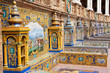 Plaza de Espana in Seville, Spain. Plaza de Espana in Seville, Spain.