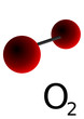 molécule de dioxygène molécule de dioxygène