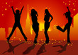 Woman silhouettes