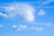 Himmel. Blau
