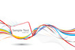 rainbow wave line rainbow wave line