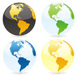 vector world globes vector world globes