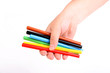 Colour felt-tip pens