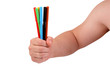 Colour felt-tip pens