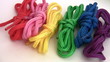 Colour laces revolve