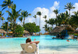 tropical pool bar