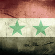 grunge flag of syria