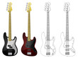 Vector Bass Guitars