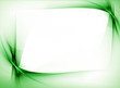 green wavy border