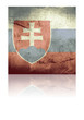 grunge flag of slovakia grunge flag of slovakia
