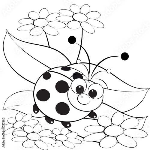 Ladybug Coloring Pages on Coloring Page   Ladybug And Daisy    Marta P   Milacroft   14757380