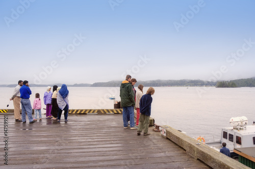 Photo: People of different Nationalities on Jetty People of different Nationalities on Jetty