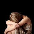 Young woman depression