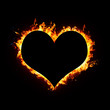 fiery sign