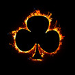 fiery sign