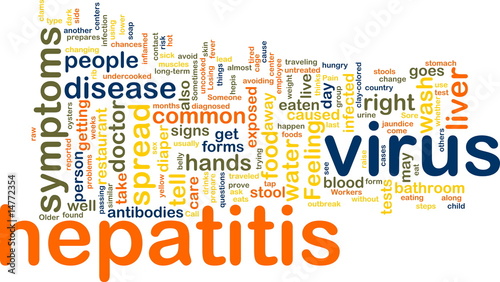 Hepatitis word cloud