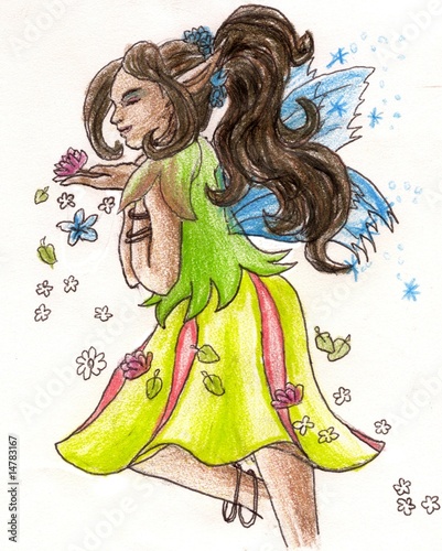 Illustration: African Fairy African Fairy