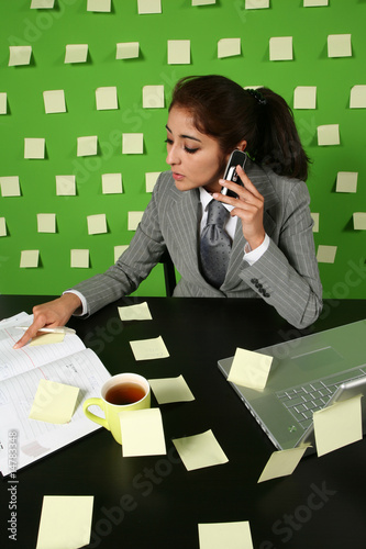 Photo: girl in office girl in office