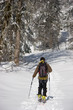 Skieur de randonnee en Chartreuse