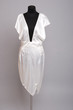 white wedding dress/front