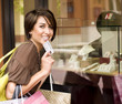 Woman shopping