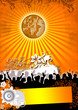 Hintergrund / Flyer Party & Disco