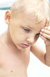 Photo: worried boy worried boy