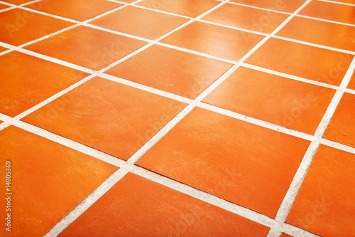Ceramic tiled floor