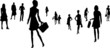 silhouette femmes shopping silhouette femmes shopping