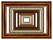 Set of antique wooden picture frames Set of antique wooden picture frames