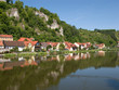 Naabufer in Kallmünz Naabufer in Kallmünz