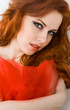 Beauty redhead