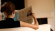 Zeitung lesen