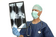 Doctor with x-ray