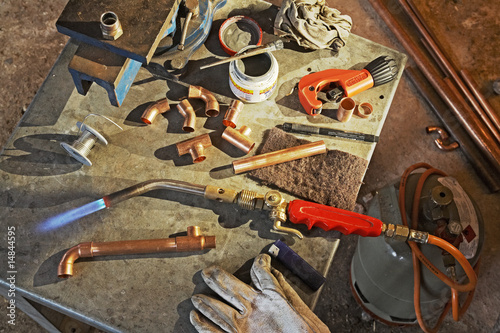 Photo: soldering copper pipe 4a soldering copper pipe 4a
