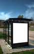 bus stop HDR 07 bus stop HDR 07