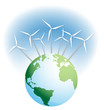 Terre et éoliennes