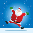 Jumping Santa