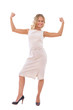 Happy and businesswoman