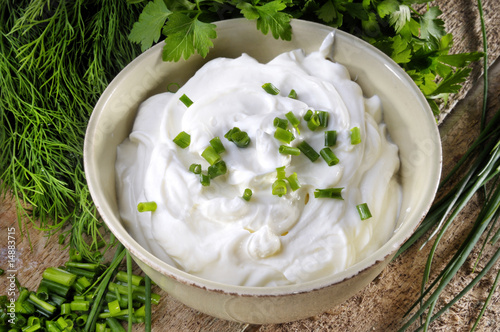 Foto: Quark mit Schnittlauch Quark mit Schnittlauch