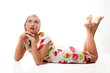 Girl on the floor