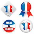 Images : MADE IN FRANCE sticker and seal
