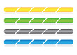 Botonera menu web