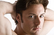Photo: A close up of an attractive man in studio A close up of an attractive man in studio