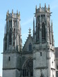 Pont-à-Mousson - Eglise St Martin sous le soleil