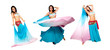 beautiful arabic belly dancer