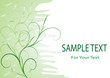 abstract floral background with place for your text